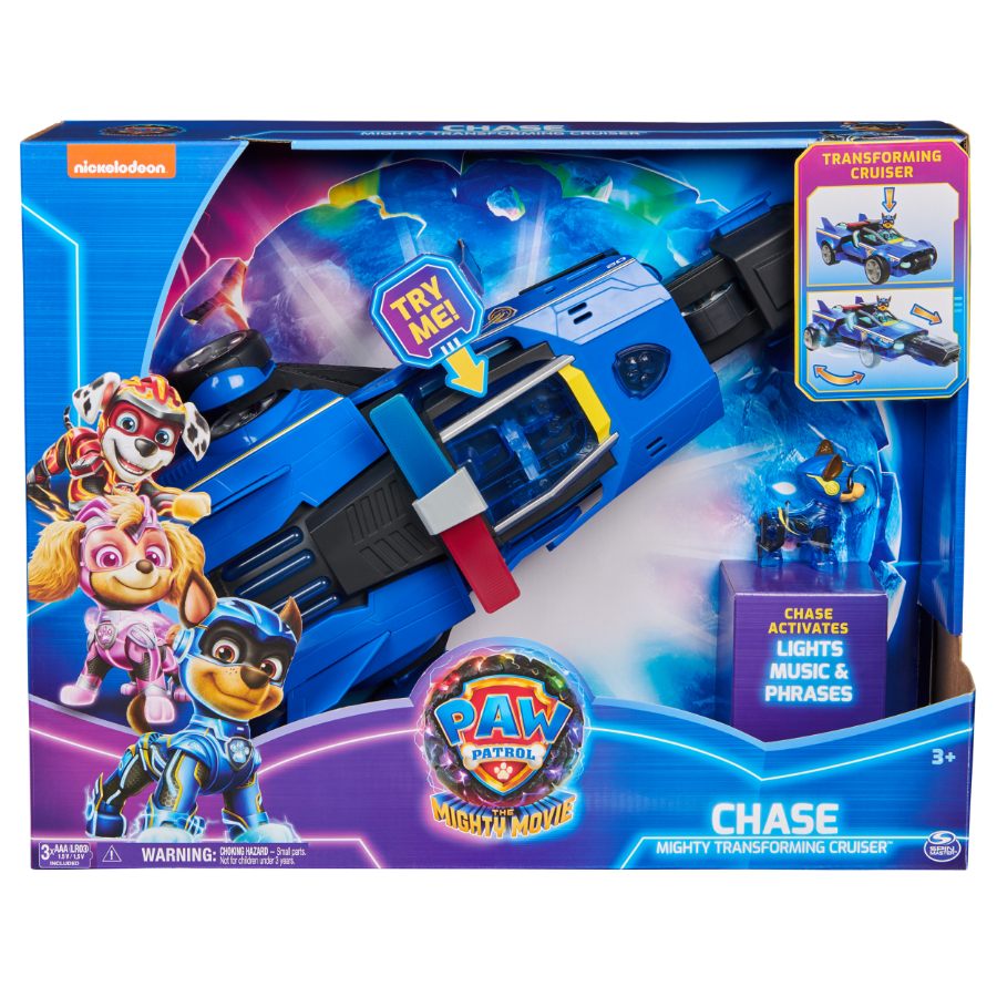 Paw Patrol The Mighty Movie Chase Mighty Transforming Cruiser