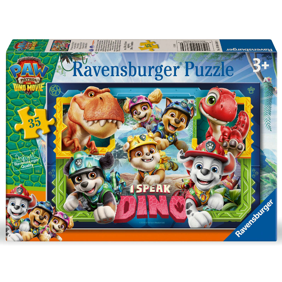 Ravensburger Puzzle 35 Piece Paw Patrol 3 Dino Movie