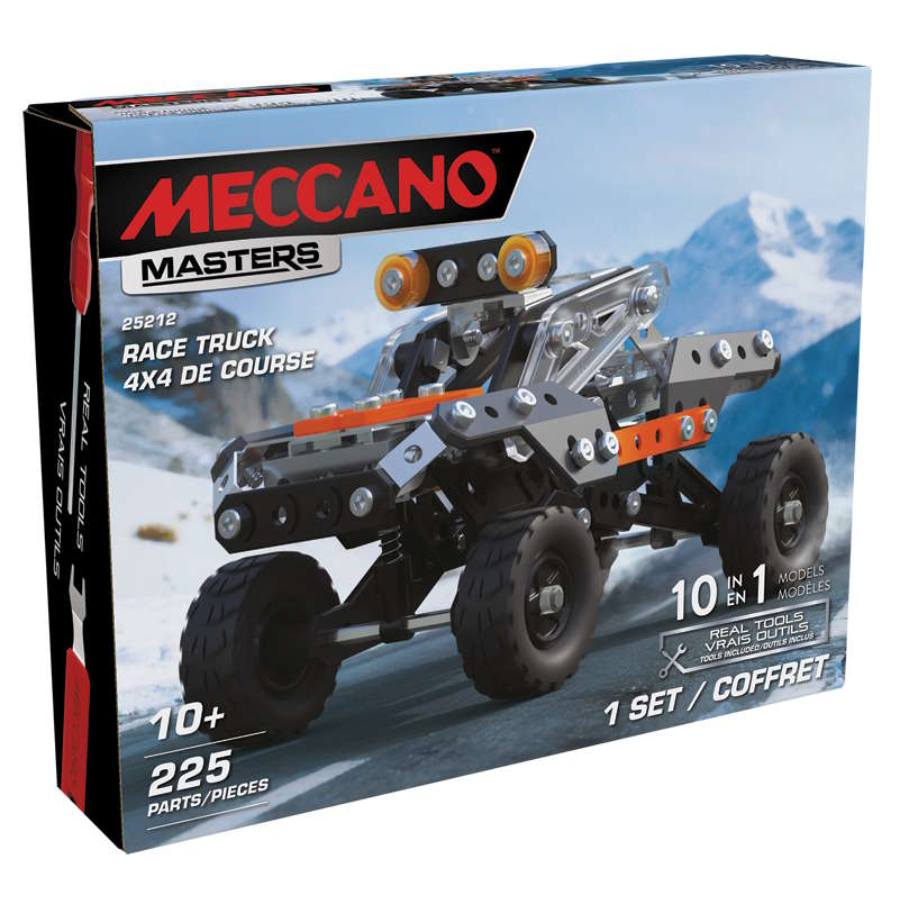 Meccano Masters 10 Model Set Race Truck 4x4