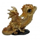 Baby Dragon Gold 6cm Assorted