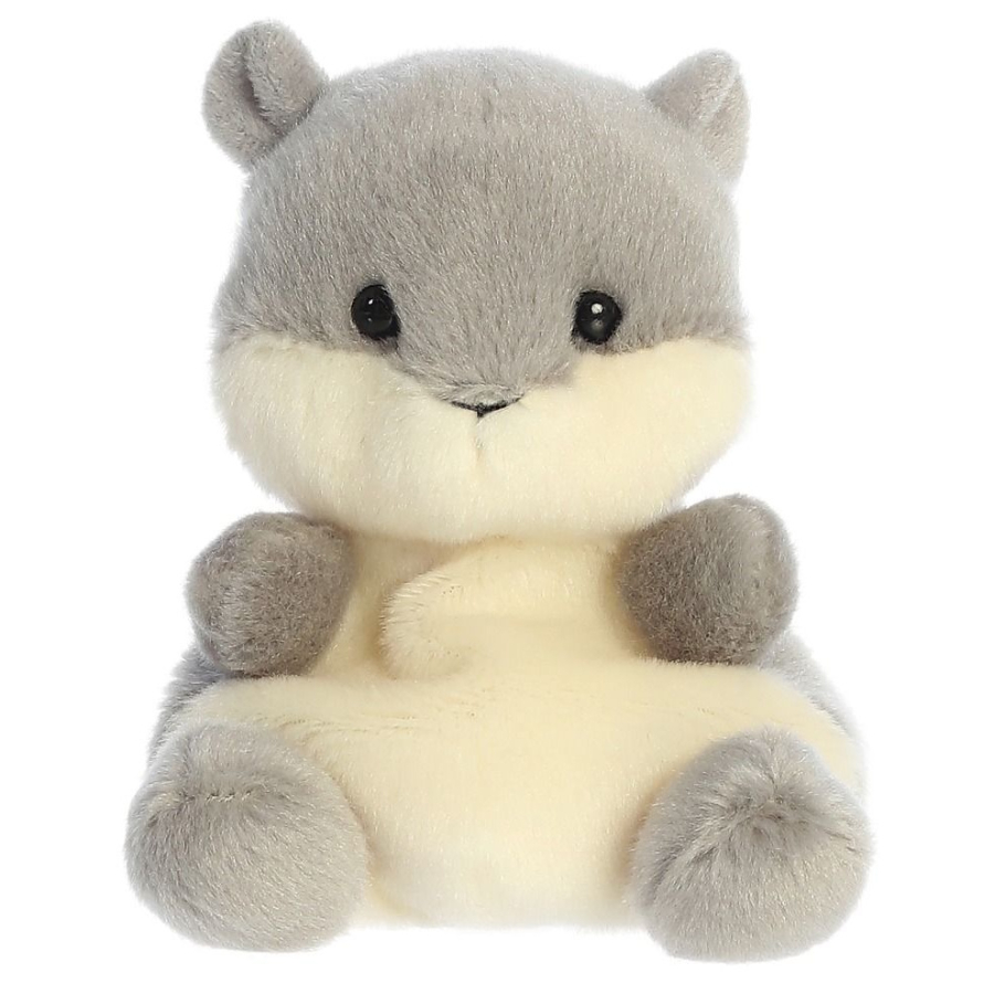 Palm Pals Plush 13cm Grey Squirrel