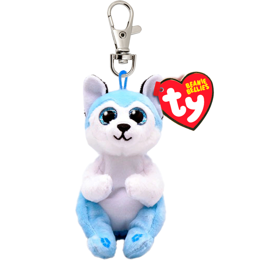 Beanie Boos Clips Thunder Blue Husky