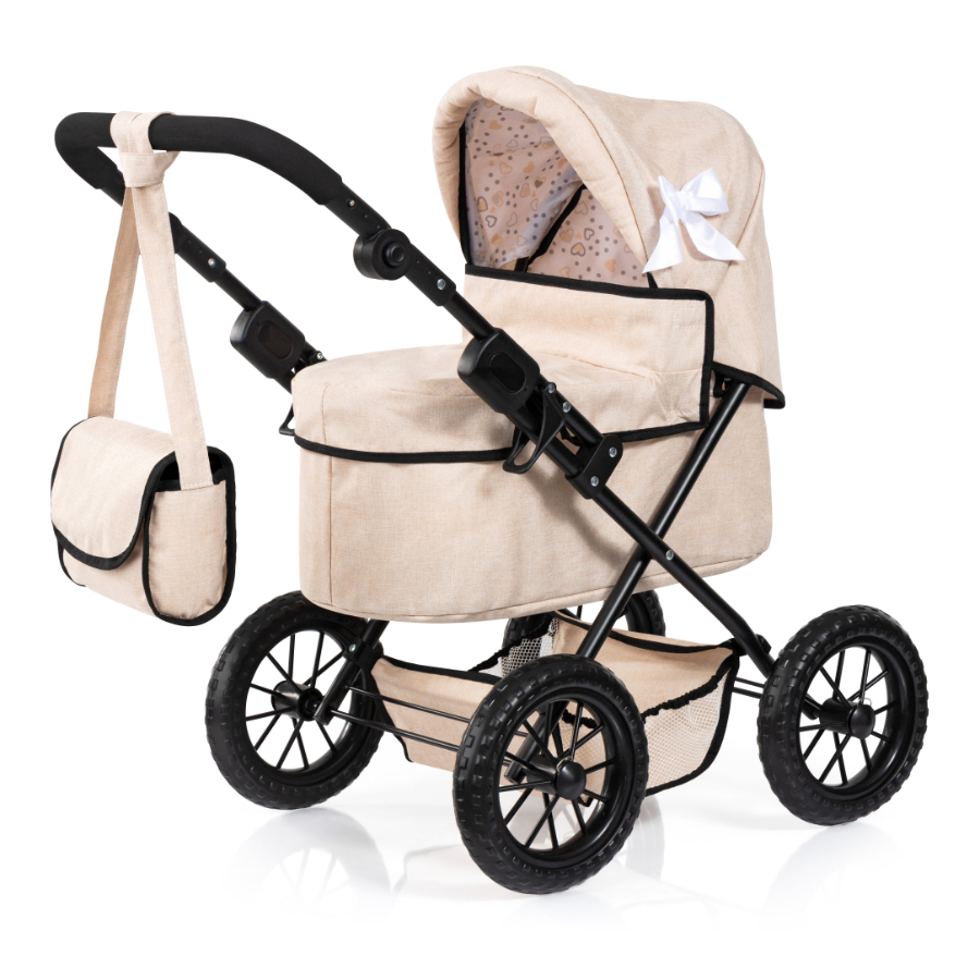 Bayer Trendy Doll Pram Beige