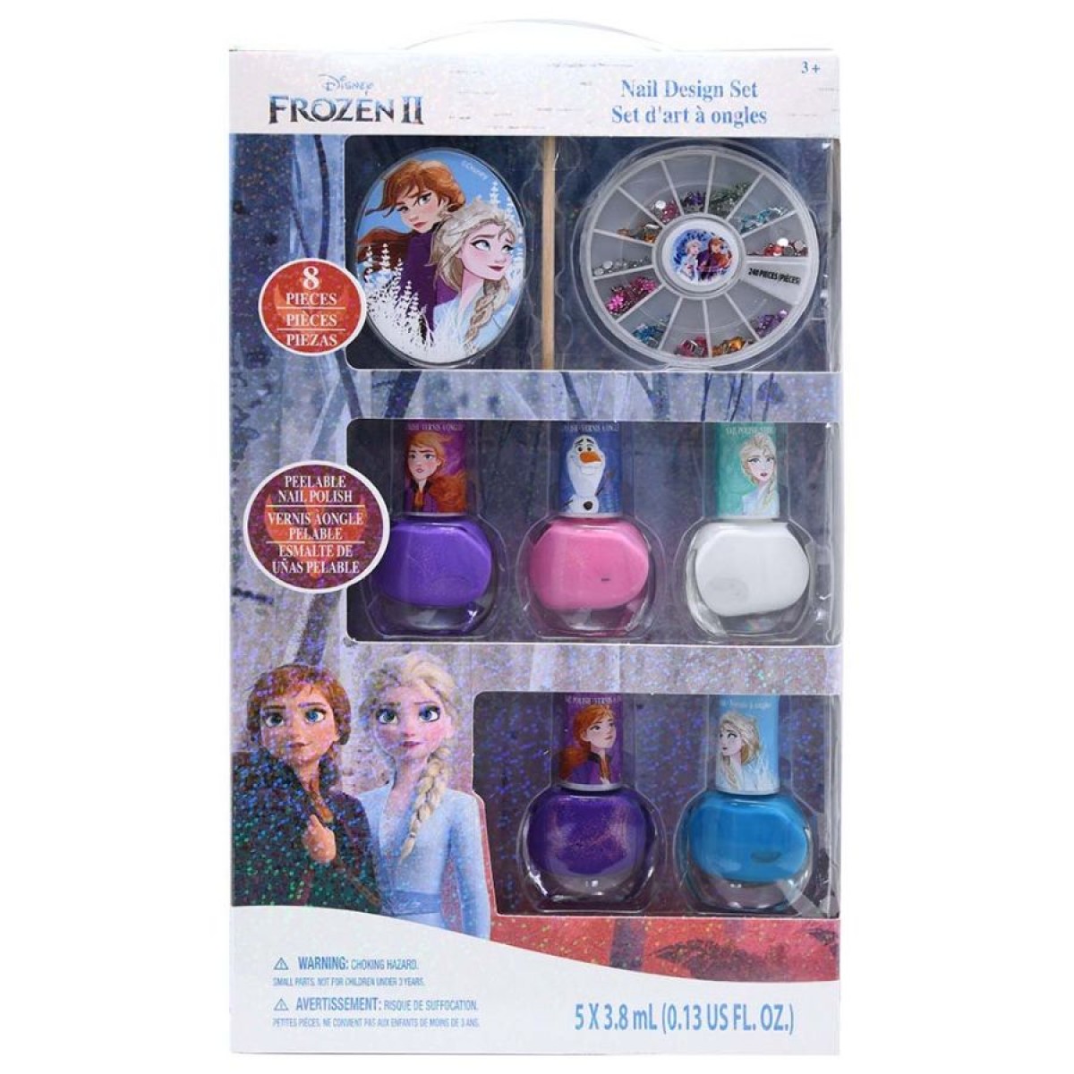 Frozen 2 Nail Polish 5 Pack With Accessories | Toys | Casey's Toys