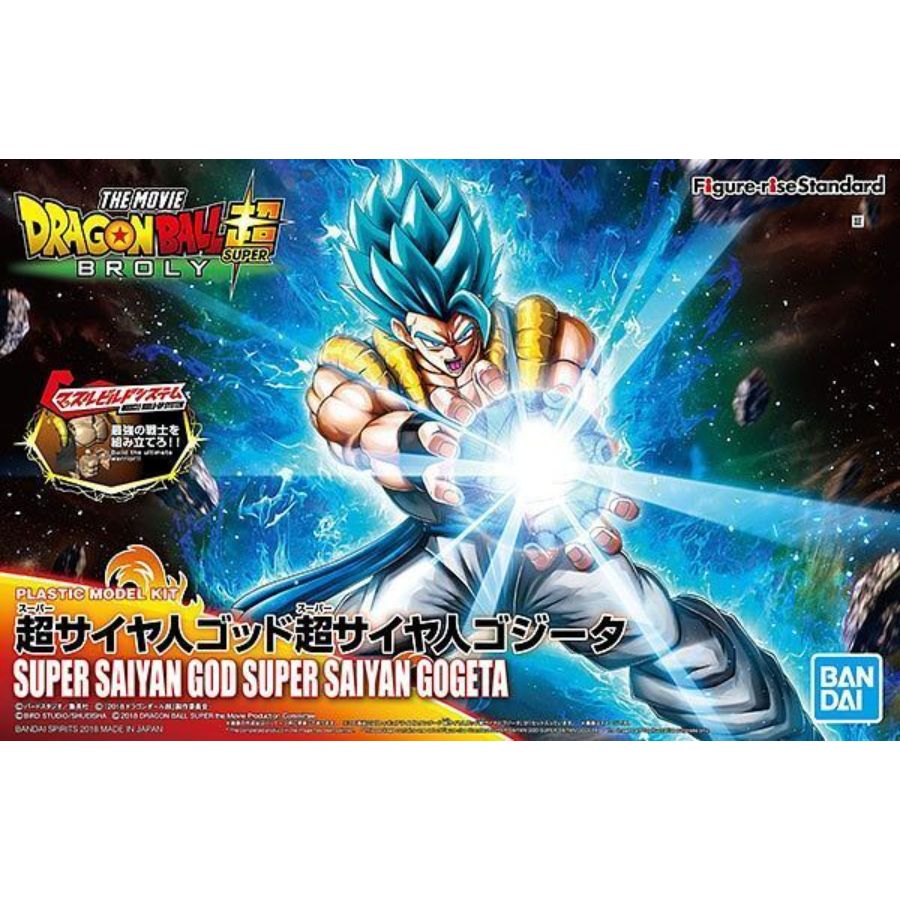 Dragon Ball Z Model Kit 1:8 Figure-Rise Standard SSGSS Gogeta