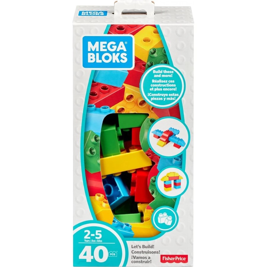 Mega Bloks 40 Piece Building Set