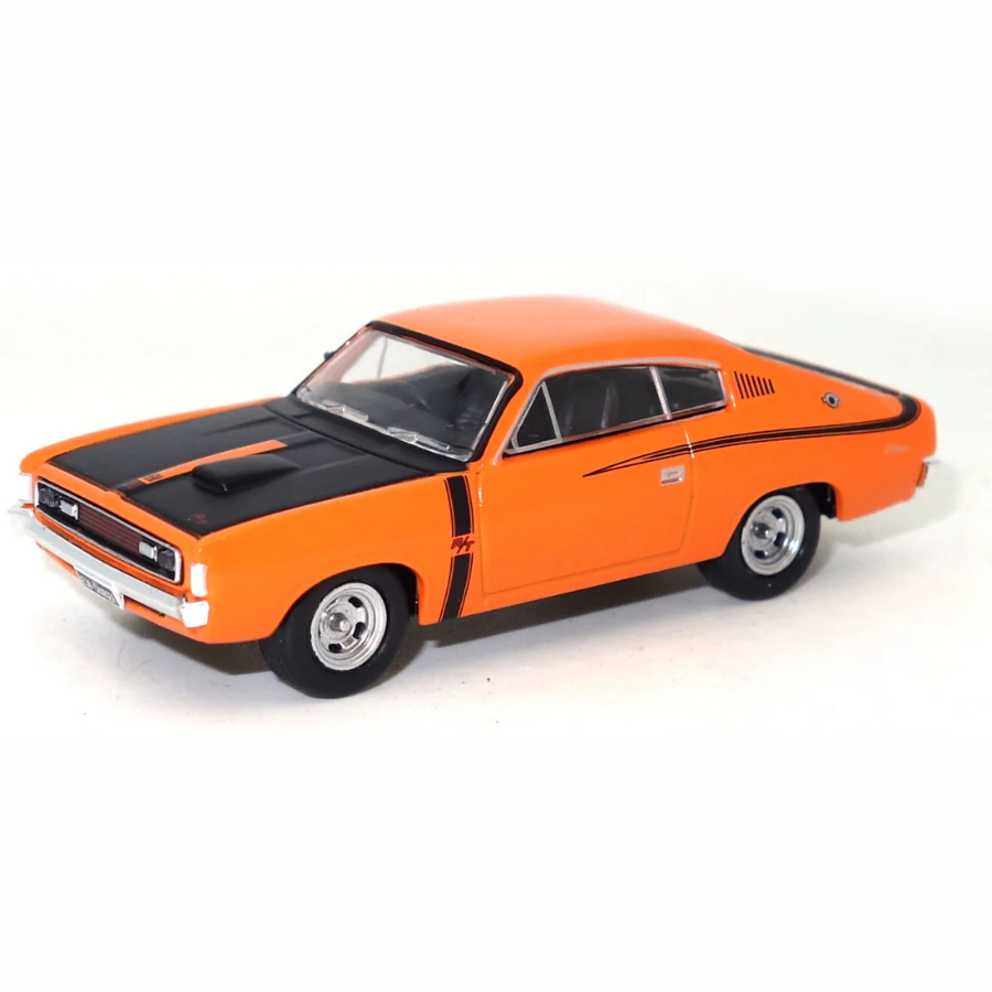 Cooee Classics Diecast 1:64 1972 Chrysler E39 Charger RT Orange