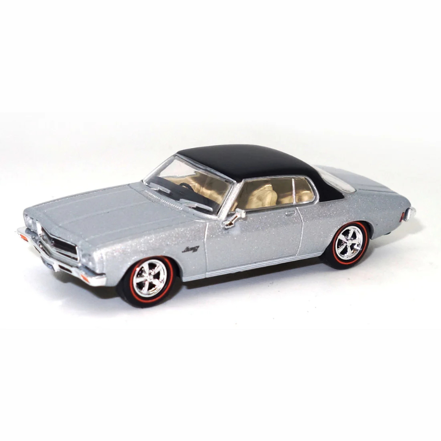 Cooee Classics Diecast 1:64 1973 Holden HQ Monaro LS 2 Door Silver