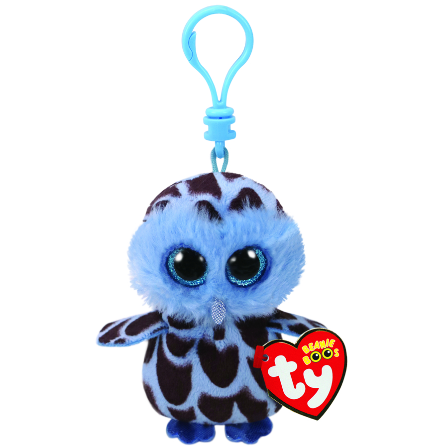 Beanie Boos Clips Yago Blue Owl