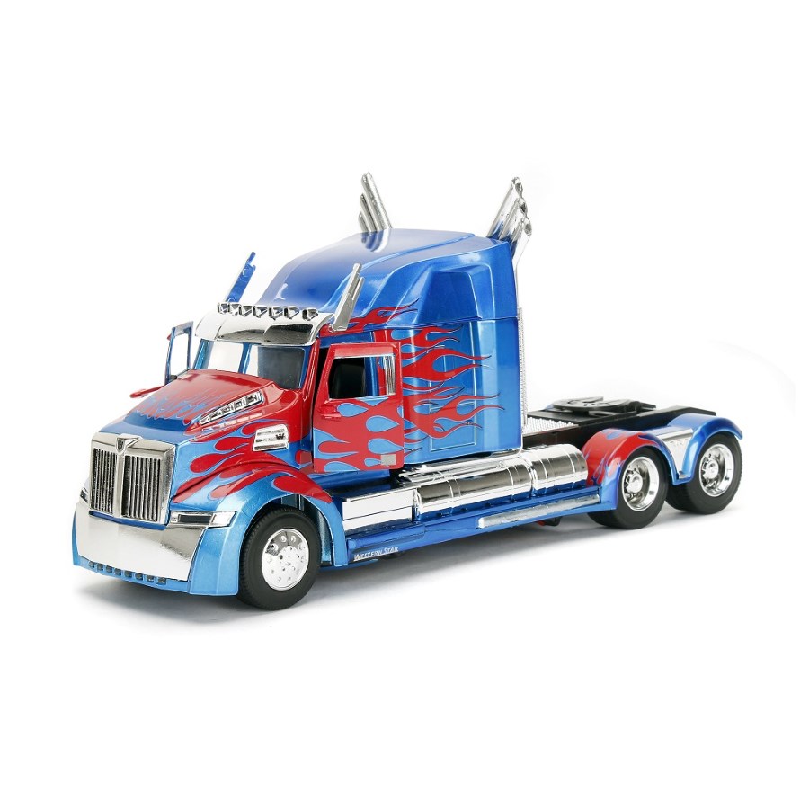 Jada Diecast 1:24 Transformers Optimus Prime Western Star Ex Phantom