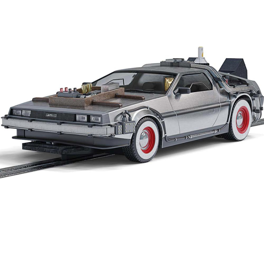 Scalextric Slot Car Back To The Future 3 Delorean Time Machine