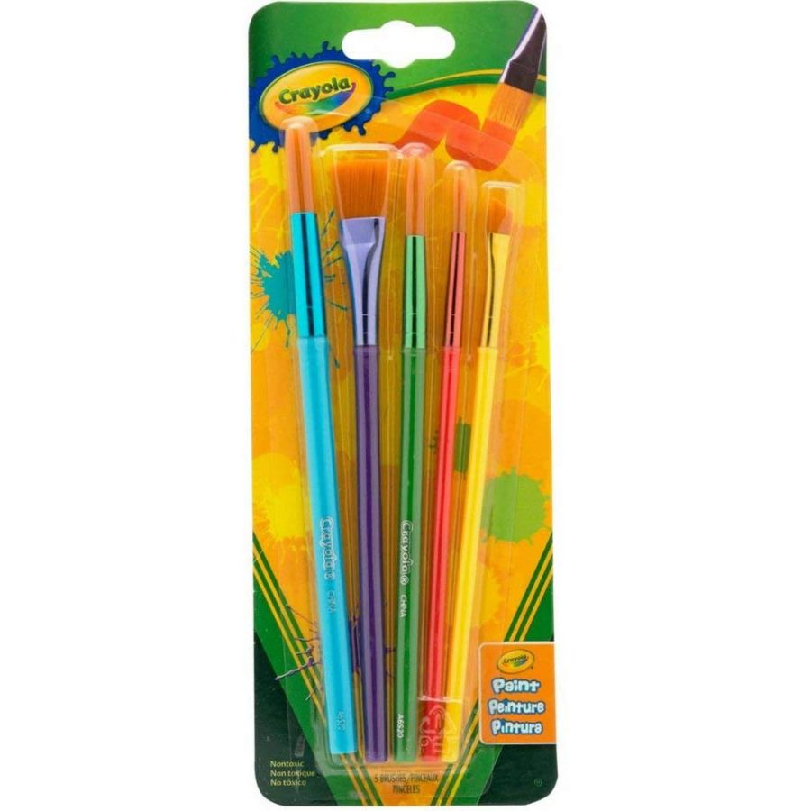 Crayola Paint Brush 5 Pack