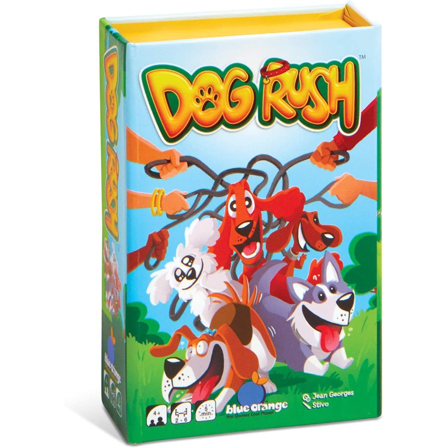 Blue Orange Dog Rush Game