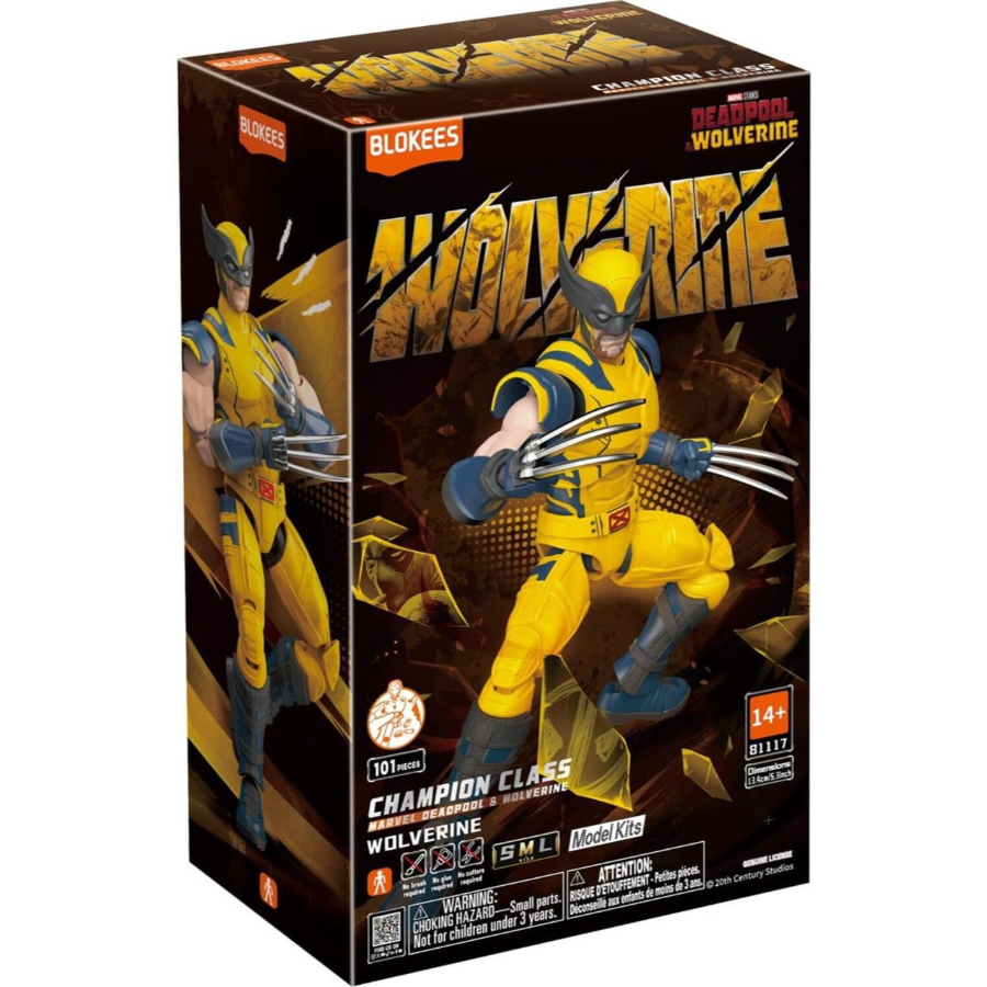 Blokees Model Kit Champion Class Marvel Infinity Saga Wolverine