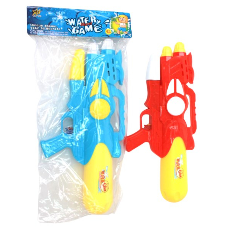 Dual Squirter Pressure Water Pistol Assorted