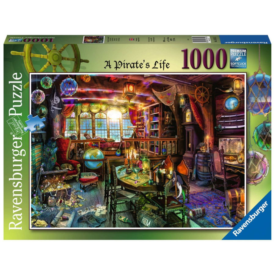 Ravensburger Puzzle 1000 Piece A Pirates Life SF