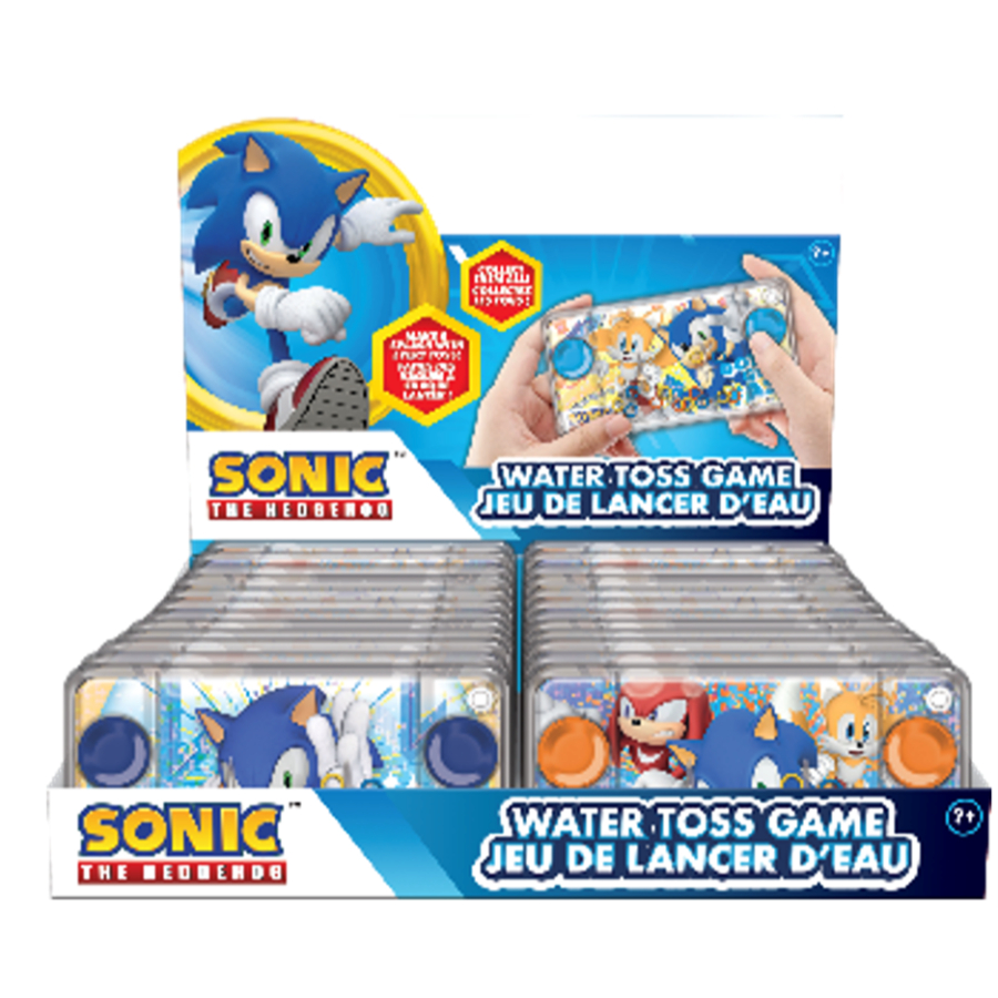 Sonic The Hedgehog Handheld Water Game Assorted
