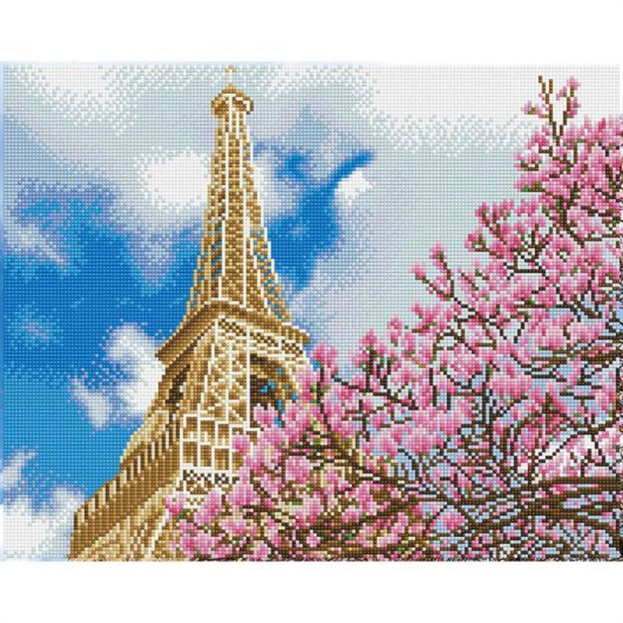 Diamond Dotz La Tour Eiffel 40cm x 50cm