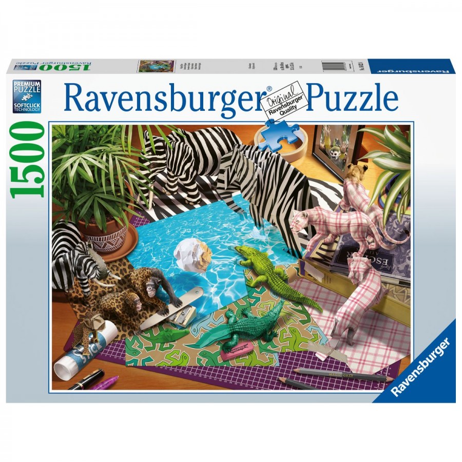 Ravensburger Puzzle 1500 Piece Origami Adventure