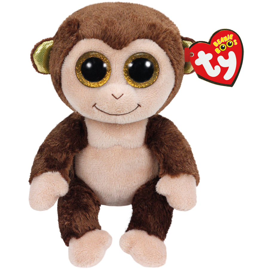 Beanie Boos Regular Plush Audrey Monkey Gold Ears