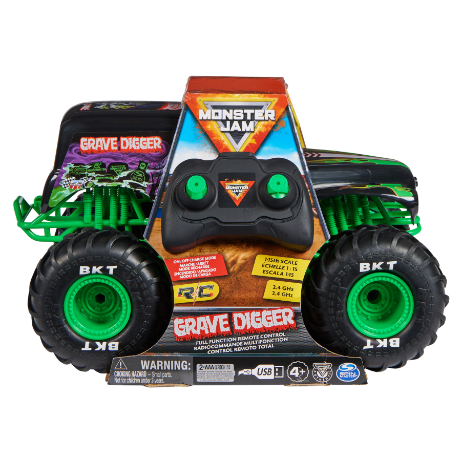 Monster Jam Radio Control Grave Digger 1:15 Scale