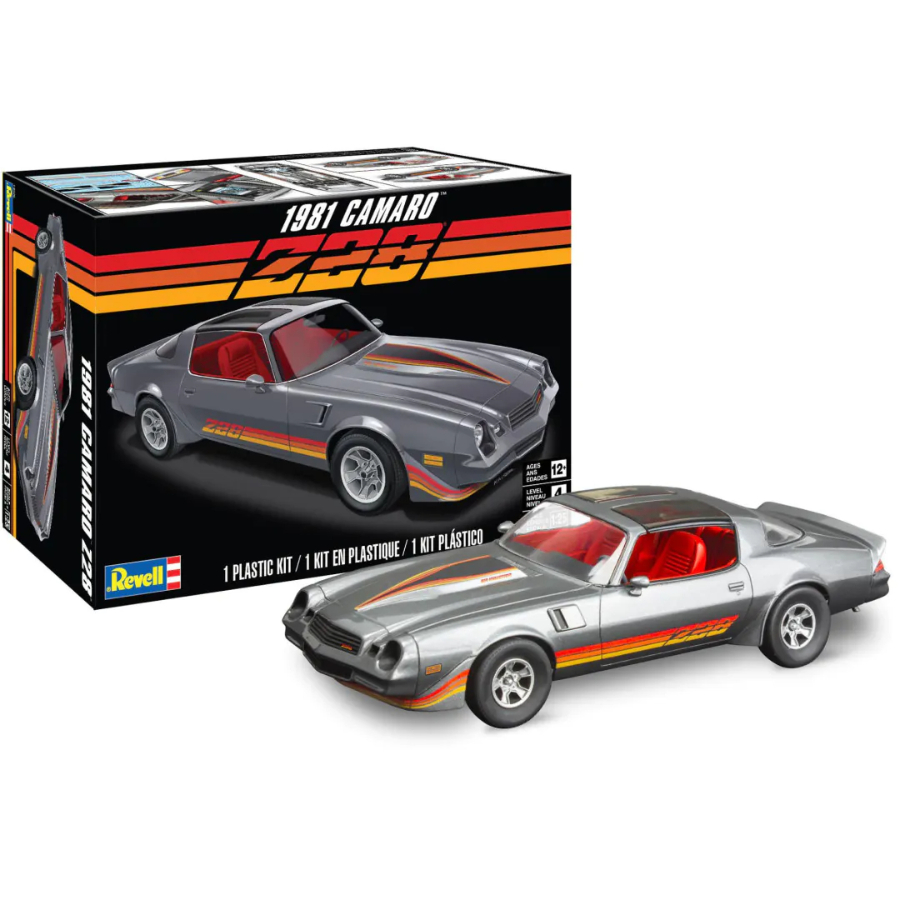 Revell Model Kit 1:25 1981 Chevy Camaro Z28