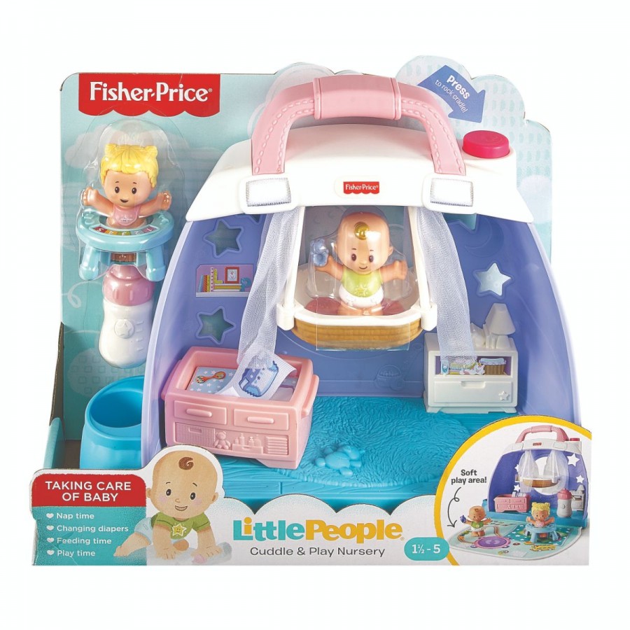 Fisher Price Little People Babies Cuddle N Play Nursery
