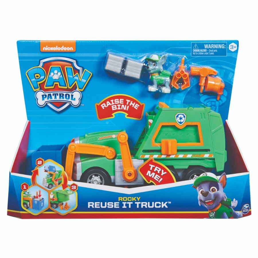 Paw Patrol Rocky Re Use It Truck