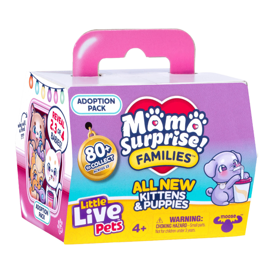 Little Live Pets Mama Surprise Families Series 2 Puppy Adoption Pack Assorted