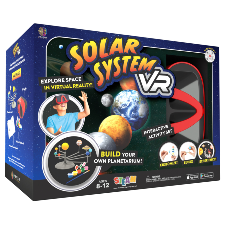 Abacus Virtual Reality Science Kit Solar System