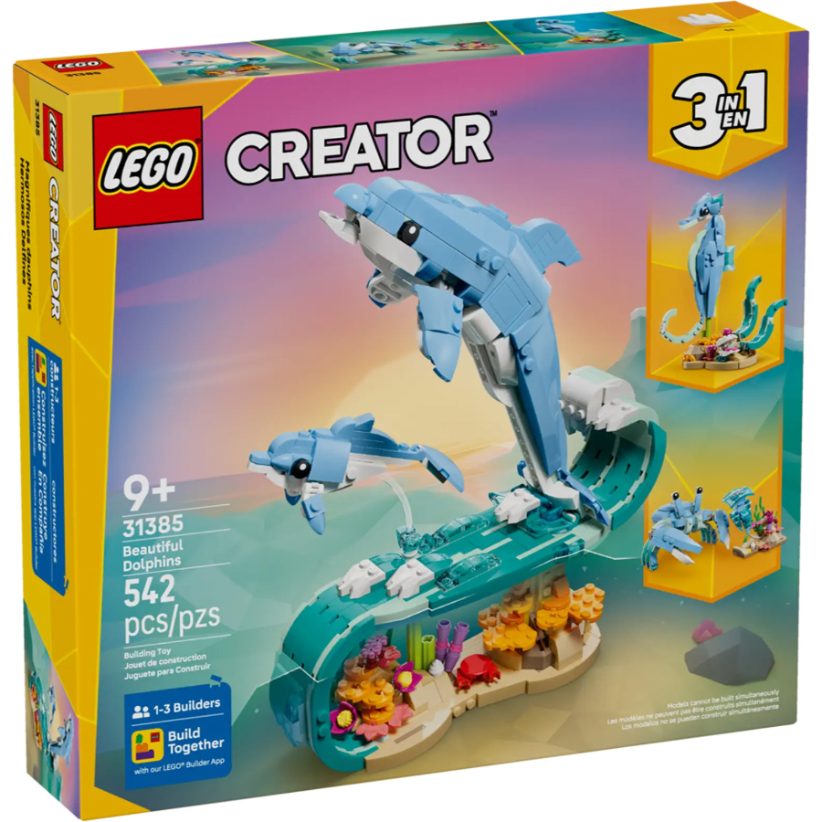 LEGO Creator Sea Animals Beautiful Dolphins