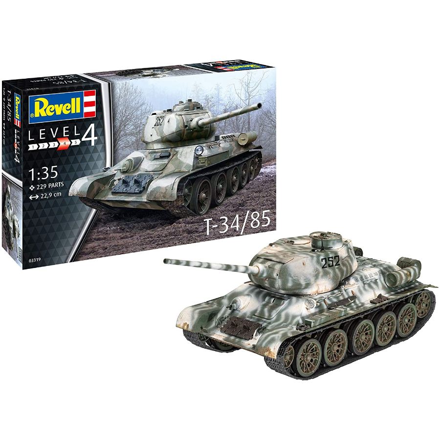 Revell Model Kit 1:35 T-34 85