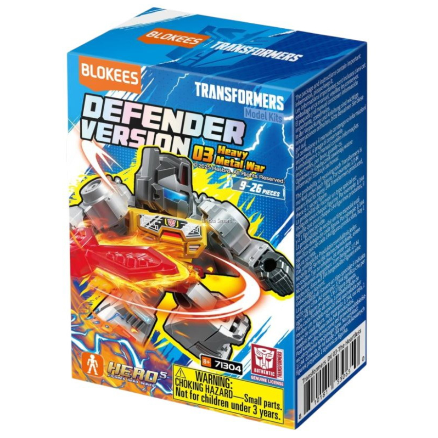 Blokees Model Kit Surprise Box Transformers Defender Heavy Metal War Assorted