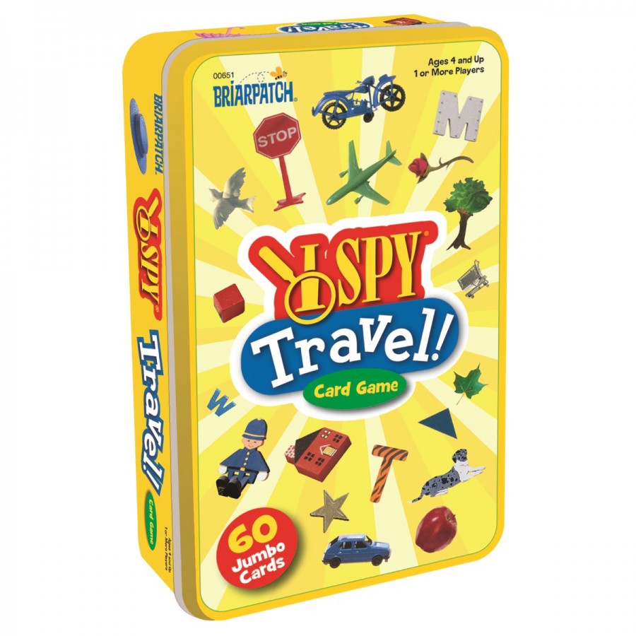 I Spy Travel Card Game In Tin