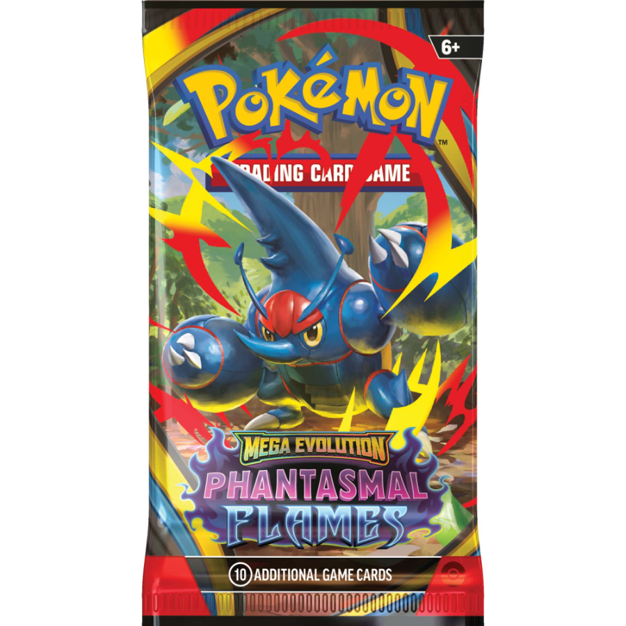 Pokemon TCG Mega Evolutions Phantasmal Flames Booster Pack