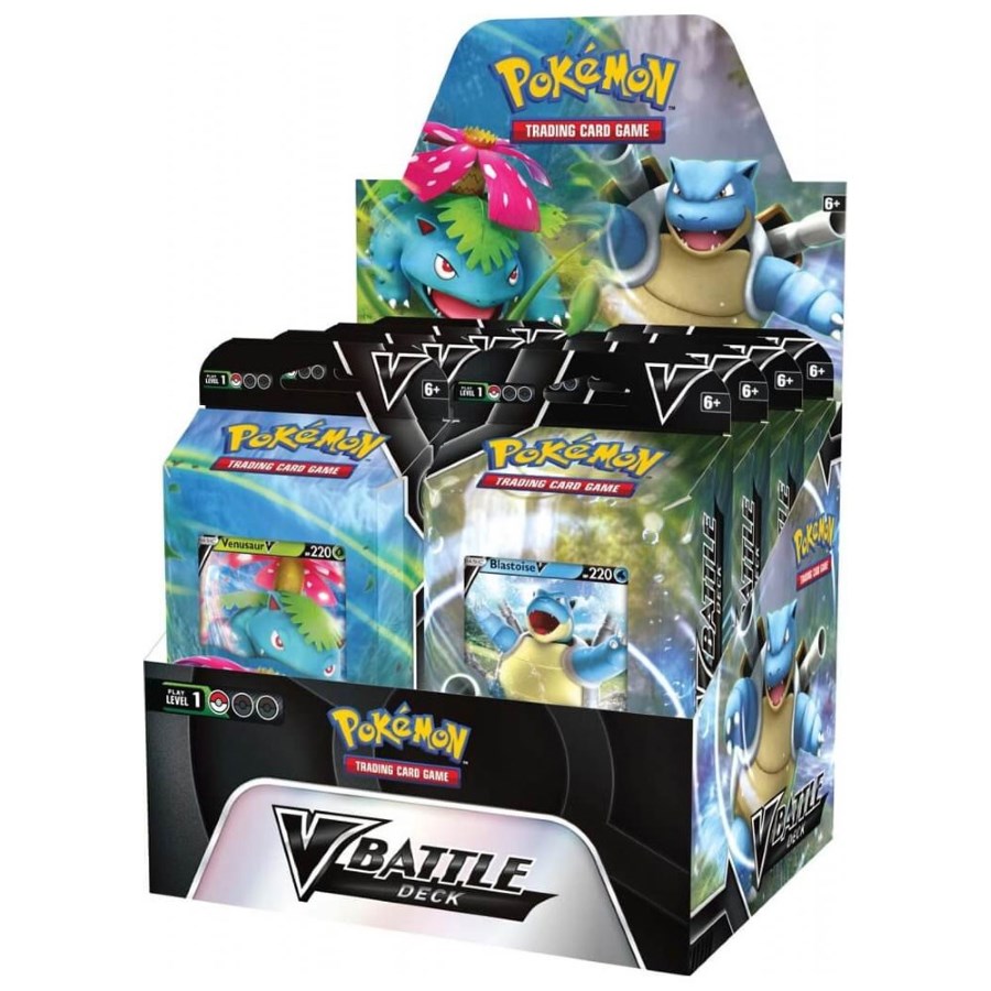 Pokemon TCG Venusaur V & Blastoise V Battle Deck Assorted