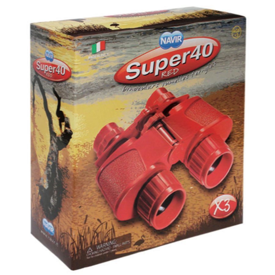 Binoculars Red Super 40
