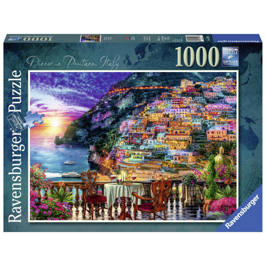 Ravensburger Puzzle 1000 Piece Positano Italy SF