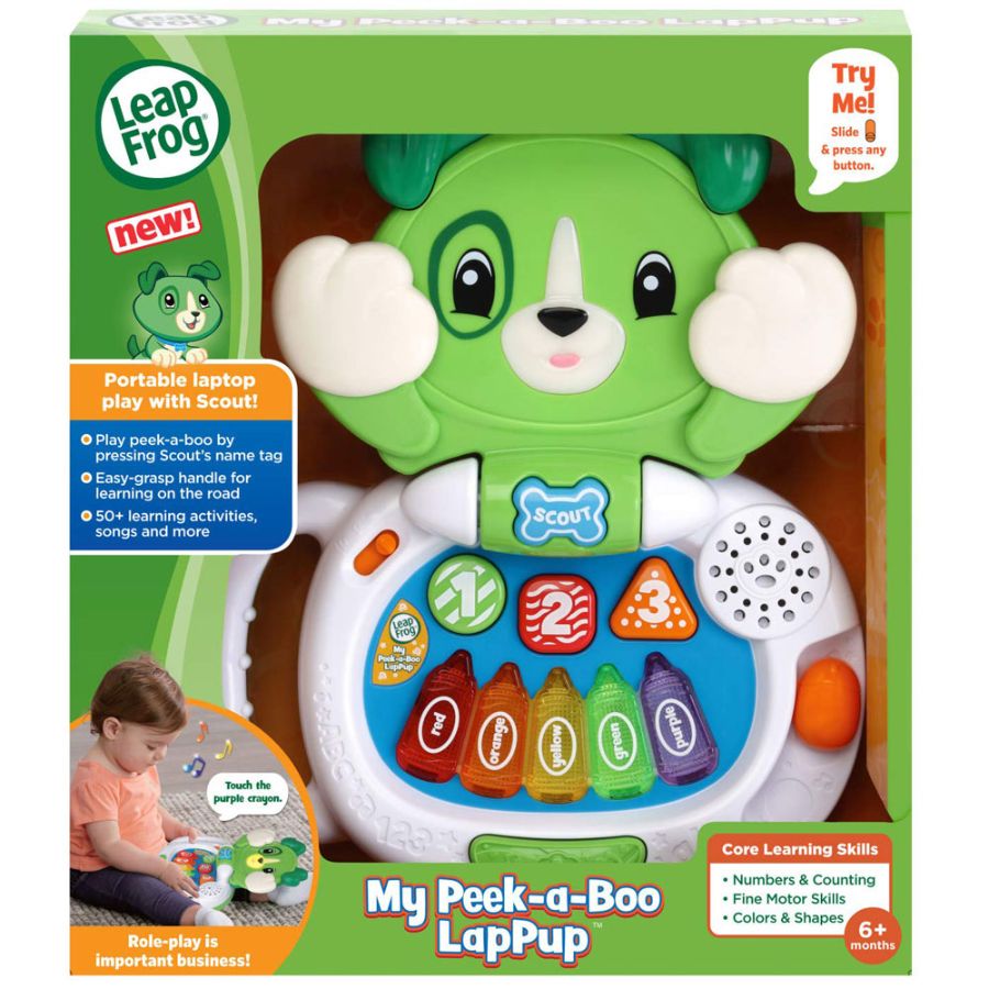 Leapfrog Peek A Boo LapPup Scout