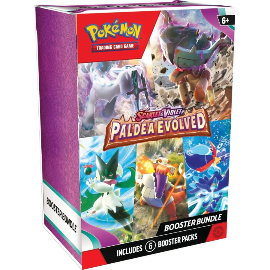 Pokemon TCG Scarlet & Violet Paldea Evolved Booster Bundle