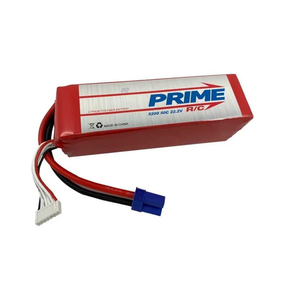 Prime RC 5200Mah 50C 22.2V Lipo With EC5