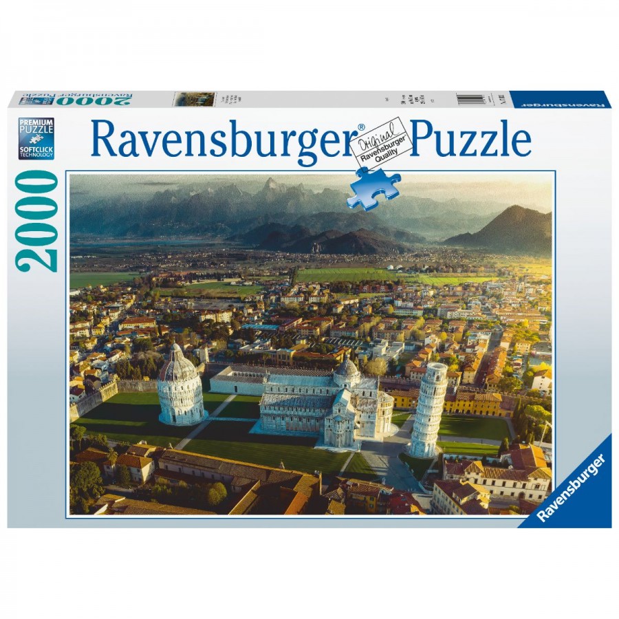 Ravensburger Puzzle 2000 Piece Pisa & Mount Pisano