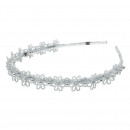 Glitter Flower Headband Assorted