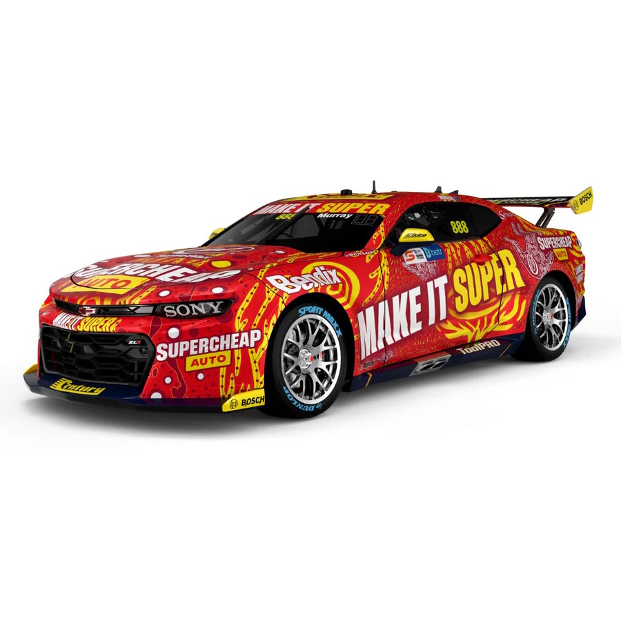 Biante Diecast 1:18 Chevrolet Camaro Supercheap Auto Racing Murray 2024 Darwin Triple Crown