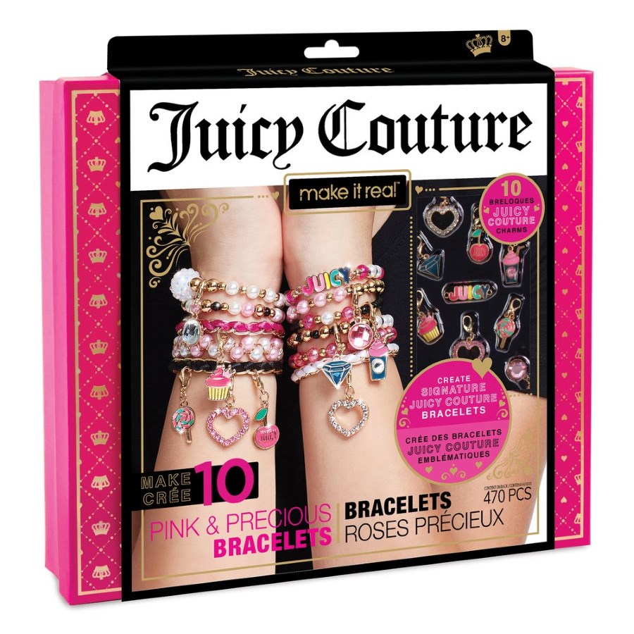 Juicy Couture Pink & Precious Bracelets