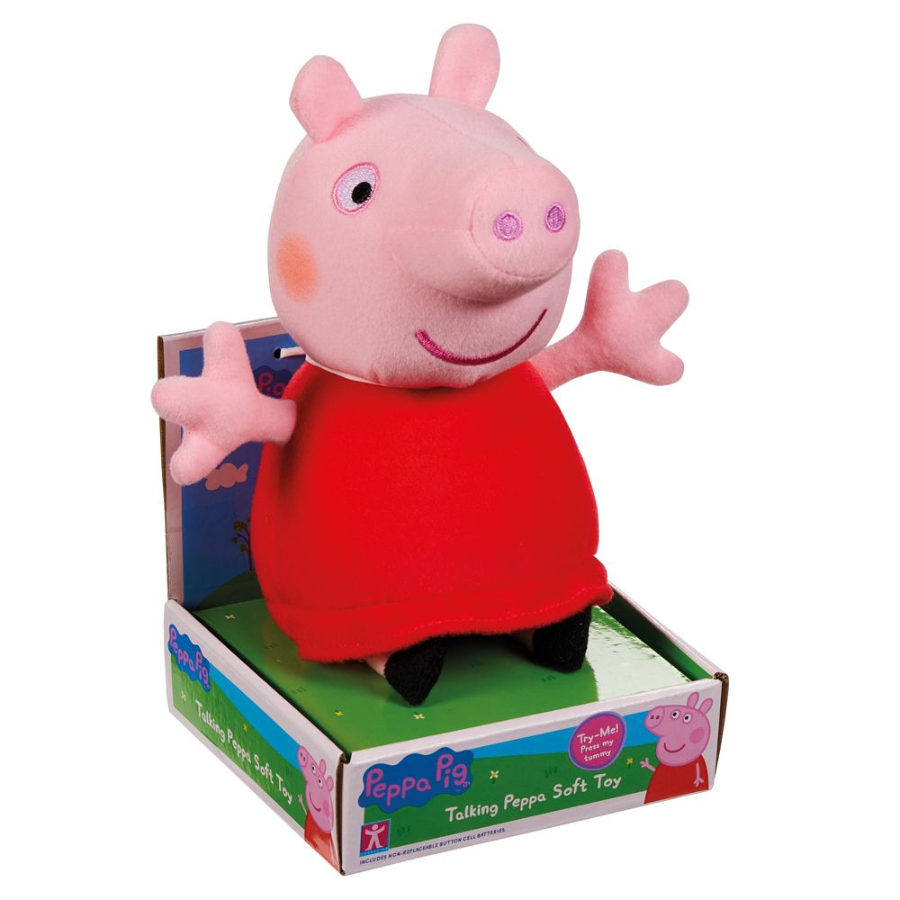 Peppa Pig Talking Peppa Plush Toy