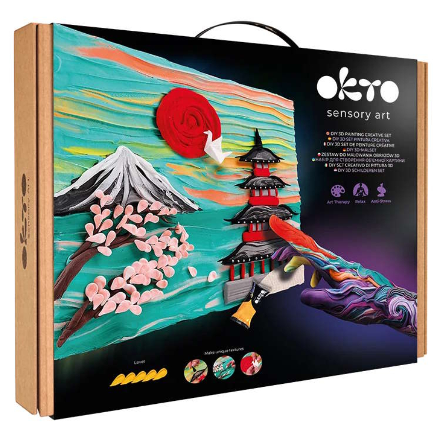 Okto Sensory Clay Art Creative Set Japan