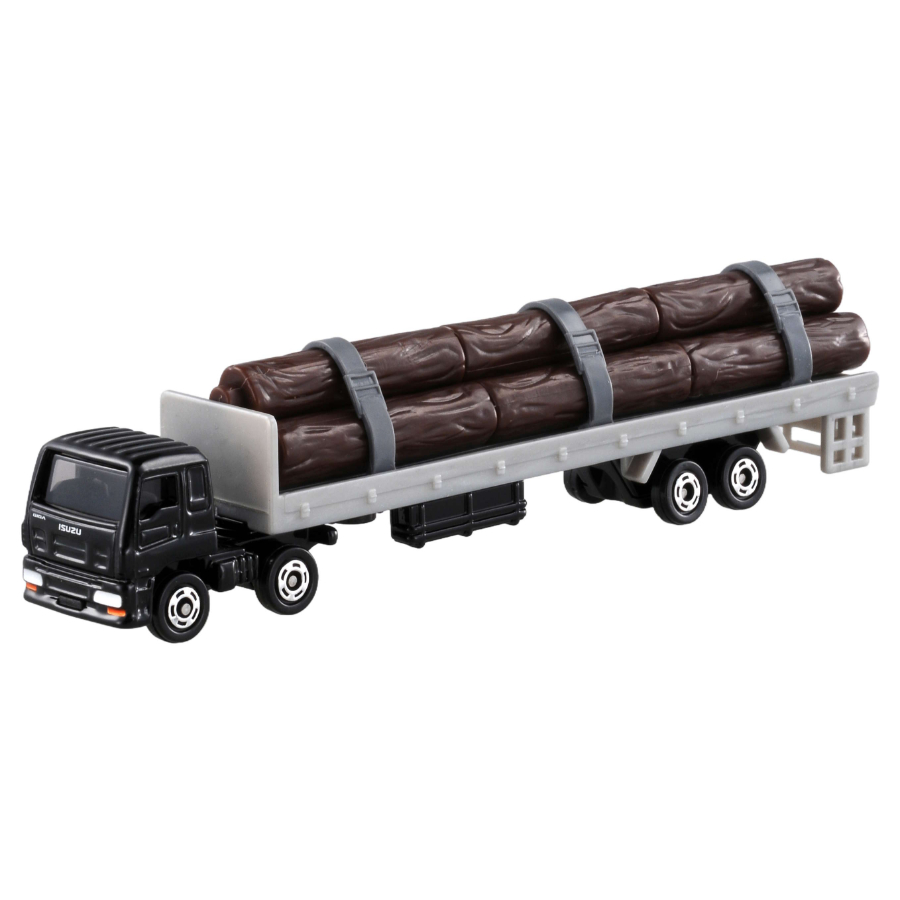 Tomica Diecast Long 125 - Isuzu Giga Timber Transport Truck