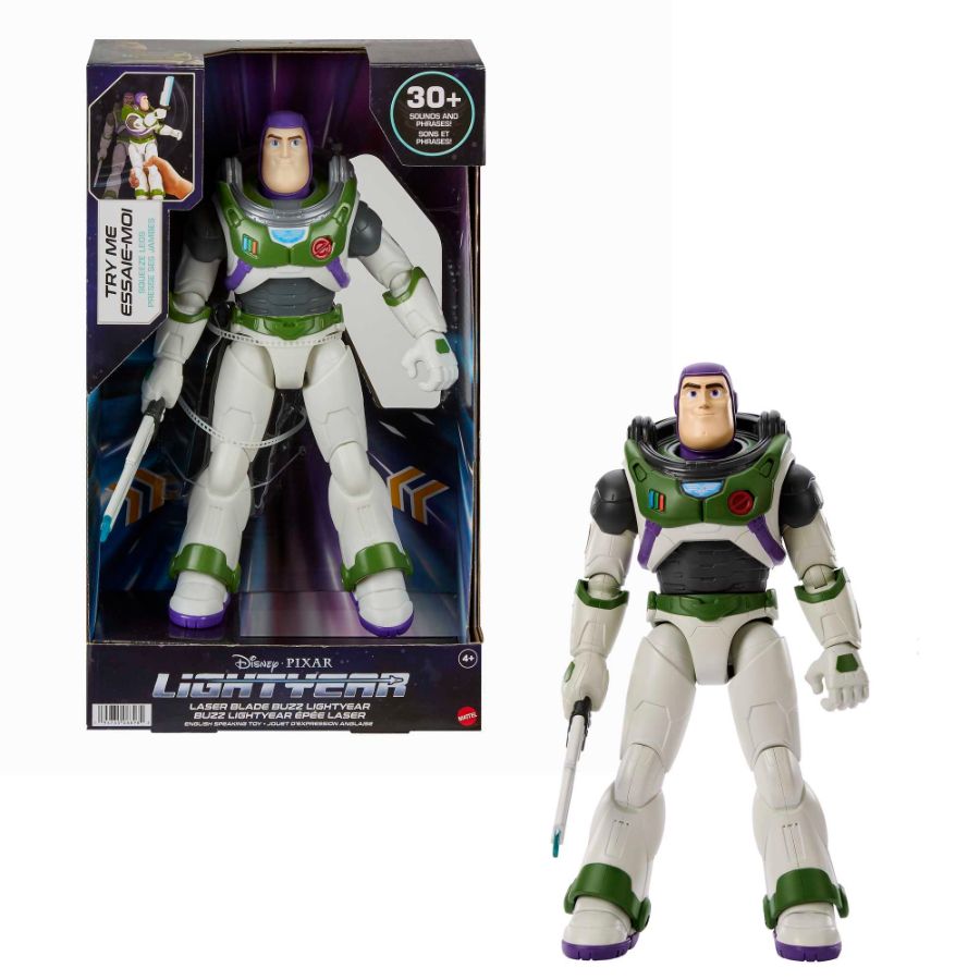 Disney Lightyear Large Scale Buzz LIghtyear Laser Blade Figure