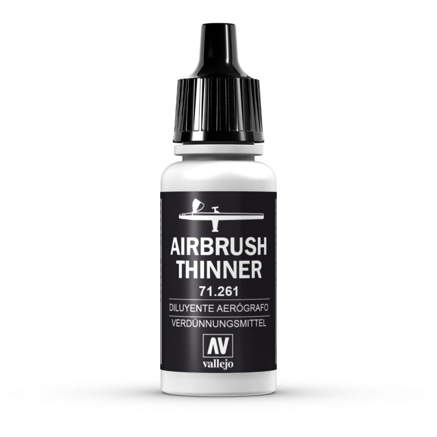 Vallejo Acrylic Paint Model Colour Airbrush Thinner 17-18ml